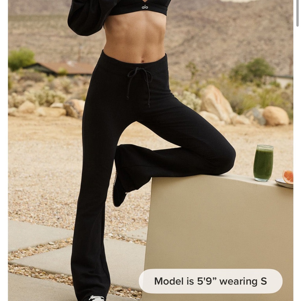 ALO Yoga Black Women's Track Pants